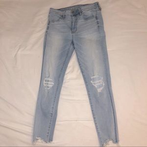 Covered Ripped Jeans